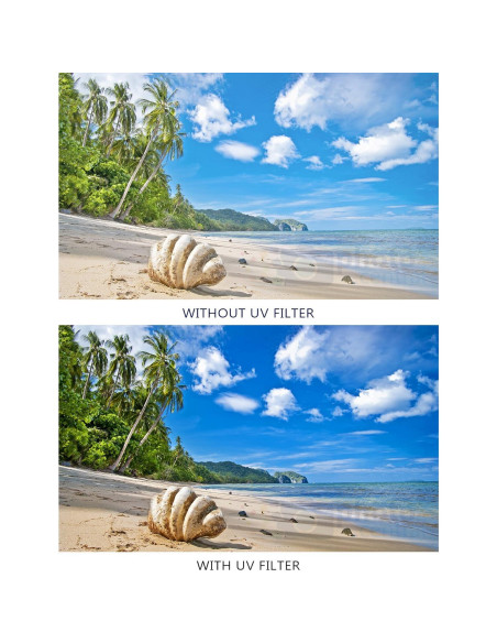 Filtro UV Multicapa PhotoCentral 28-75mm para Lente Tamron