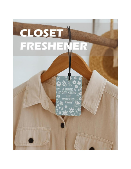 Ambientador de Coche EKGJW, 4 Piezas, Aroma Fresco, Decoración