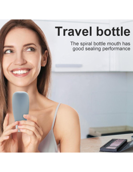 Juego de Botellas de Viaje FANVANAI 11 Piezas A Prueba de Fugas