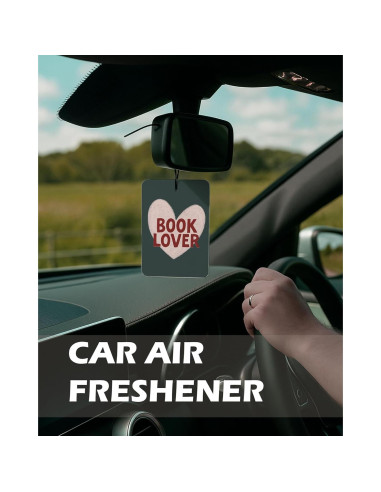 Ambientador de Coche EKGJW, 4 Piezas, Aroma Fresco, Decoración