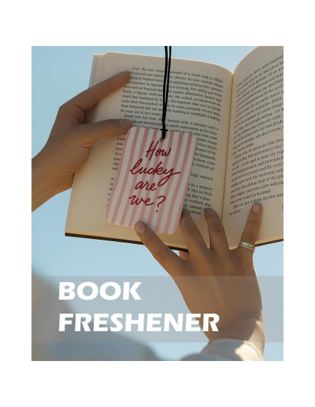 Ambientador de Coche EKGJW, 4 Piezas, Aroma Fresco, Decoración