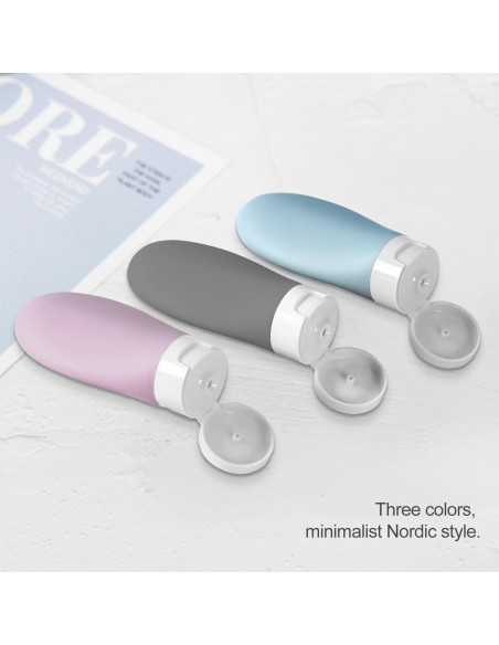 Juego de Botellas de Viaje FANVANAI 11 Piezas A Prueba de Fugas