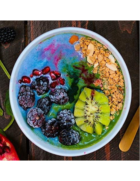 Suplemento Espirulina Azul Orgánica Ellie's Best 450g Vegano