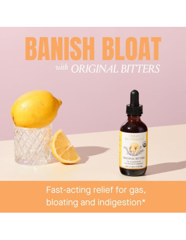 Bitters Digestivos Urban Moonshine 59 ml - Orgánico - Salud Digestiva