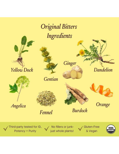 Bitters Digestivos Urban Moonshine 59 ml - Orgánico - Salud Digestiva
