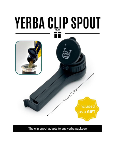 Taza de Yerba Mate TUMA TU MATE 266g Doble Pared Aislada