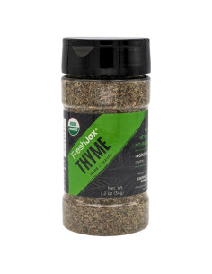 Hojas de Tomillo Orgánico FreshJax 34 g - Sin OGM, Sin Gluten