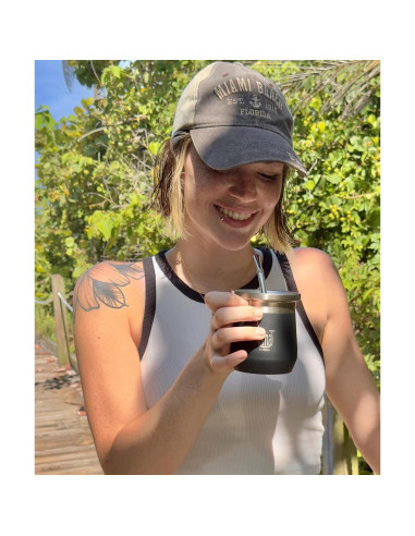 Taza de Yerba Mate TUMA TU MATE 266g Doble Pared Aislada