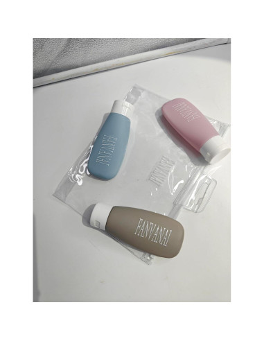 Juego de Botellas de Viaje FANVANAI 11 Piezas A Prueba de Fugas