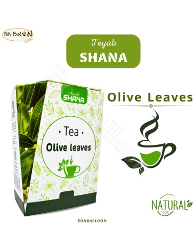 Té de Hojas de Olivo Shana Herbal Puro 75 g Kosher Halal