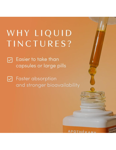 Gotas Digestivas Herbales Apothékary Nunca Ha Sido Amargo 29.57 ml