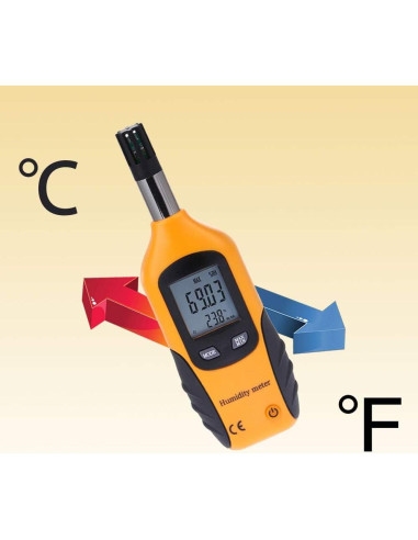 Medidor Digital de Temperatura y Humedad Lancoon 2 en 1