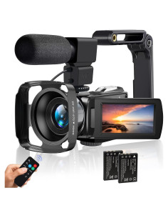 Cámara de Video 4K Lovpo HDV910 48MP Pantalla Táctil 3"