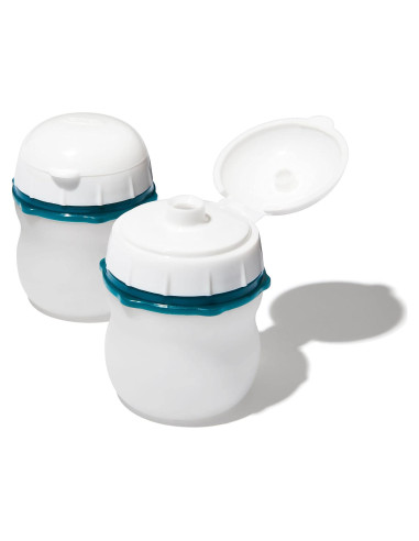 Botellas de Silicona OXO Good Grips Prep & Go - 2 Paquete, 68ml