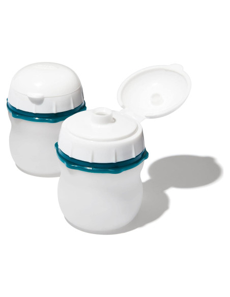 Botellas de Silicona OXO Good Grips Prep & Go - 2 Paquete, 68ml