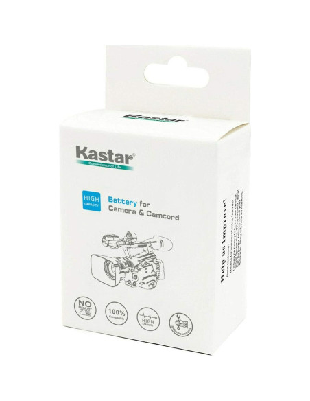 Kastar Paquete 4 Baterías SB-L480 y Cargador Pared 7200mAh