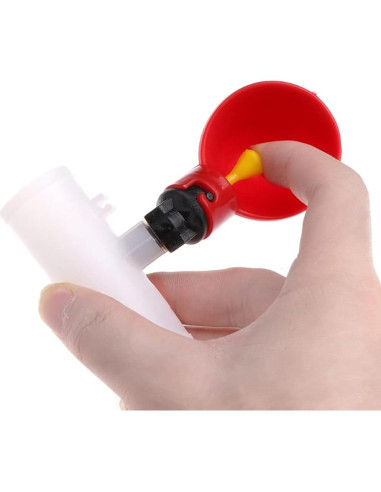 10 Copas Automáticas para Beber Aves Plzoslly 8x5cm