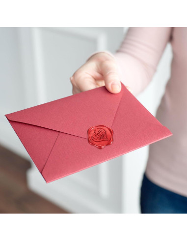 Sellos de Cera Autoadhesivos PATIKIL - 50 Stickers Dorados