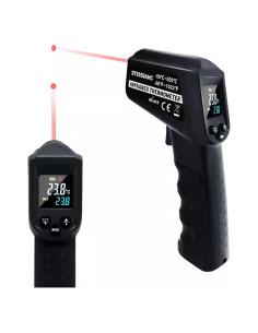 Termómetro Infrarrojo Digital AHOSOUTLY 550C Pantalla Color
