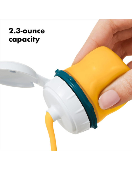 Botellas de Silicona OXO Good Grips Prep & Go - 2 Paquete, 68ml