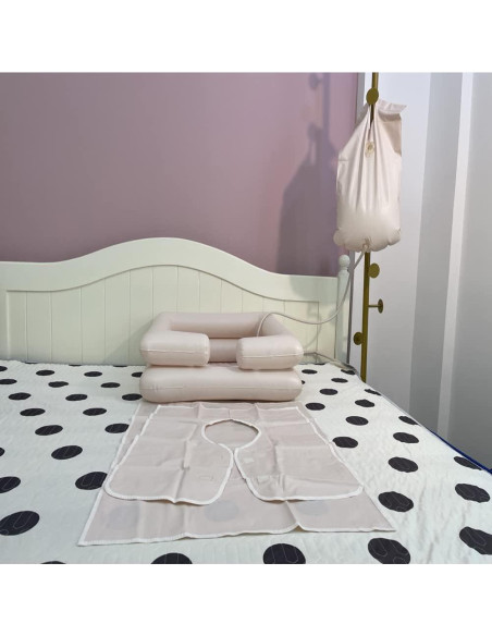 Lavabo de champú inflable portátil Seneme con rociador 9.46L