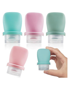 Botellas de Viaje 30ml XSCQ A Prueba de Fugas - Paquete de 4