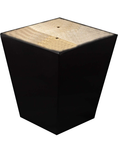 Patas de Madera Cuadradas ComfortStyle 10.2 cm Espresso Oscuro