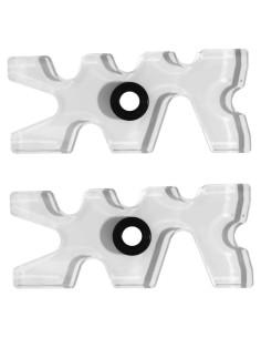 2 Soportes de Estante de Acrílico para Taco de Billar Toddmomy