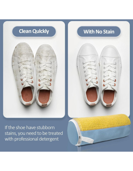 Bolsa de Lavadora de Zapatos LDYDGQMY Amarilla 38.1x19.05cm