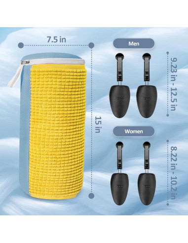 Bolsa de Lavadora de Zapatos LDYDGQMY Amarilla 38.1x19.05cm