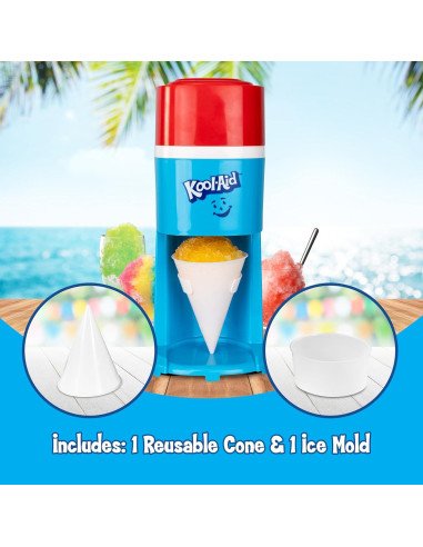 Máquina de Nieve Eléctrica Nostalgia 1.81L con Cuchillas de Acero