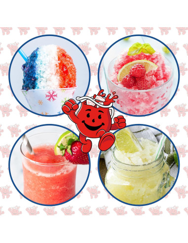 Máquina de Nieve Eléctrica Nostalgia 1.81L con Cuchillas de Acero