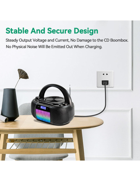 Cable de Alimentación AC FITE ON 1.5m Compatible GPX BCA209B