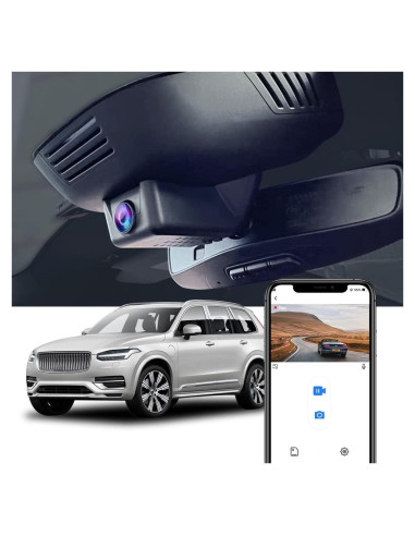 Cámara de Salpicadero Fitcamx 4K Delantera + 1080P Trasera para Volvo XC90 2023-2026