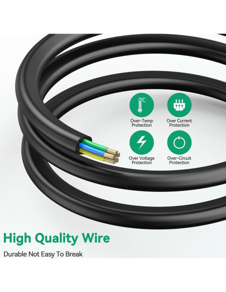 Cable de Alimentación AC FITE ON 1.5m Compatible GPX BCA209B