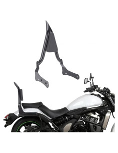 Barra Sissy Negra FIASRAC 60 cm con Respaldo Desmontable para Kawasaki Vulcan 650