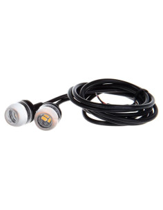 Luz de Marcador LED ECCPP 18mm para Varios Modelos de Autos