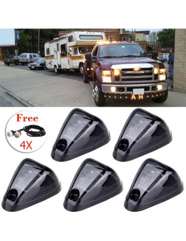 Luz de Marcador LED ECCPP 18mm para Varios Modelos de Autos