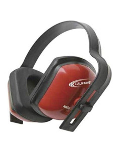 Protector Auditivo Califone HS50 28dB Rojo para Adultos