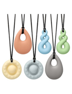 Juguetes Sensoriales Masticables MISSLILI - 6 Piezas Silicona