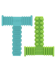 Juguetes Masticables Sensitivos Xtra Tough 2 Piezas - Silicona