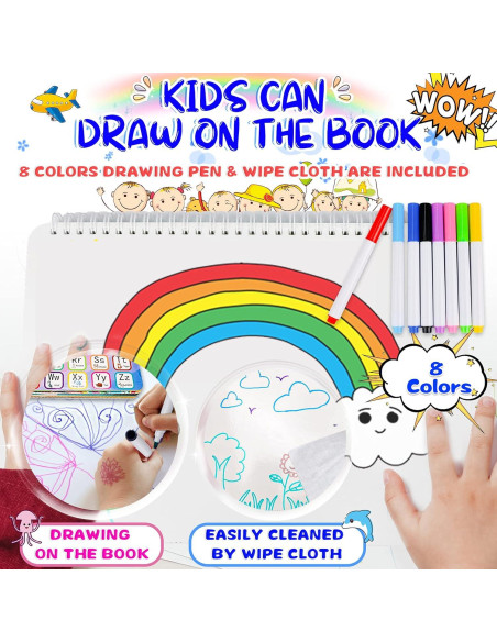 Libro Ocupado HeyKiddo para Niños 3+ Años, Actividades Educativas