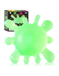 Pelota Antiestrés Aplastante Drephere Verde 8cm para Niños