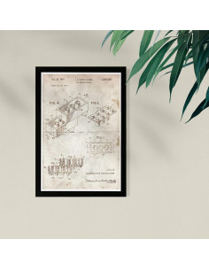 Impresión de Arte Enmarcada Wynwood Studio 33x48cm Lego Toy 2