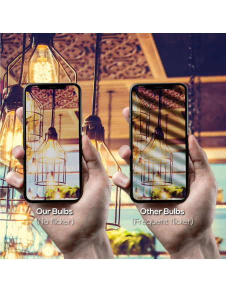 Bombilla LED A15 4W Regulable 2700K Blanco Cálido - Paquete de 6