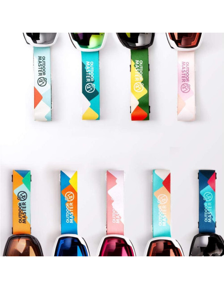 Gafas de Esquí para Niños OutdoorMaster Valle Feliz - Protección UV 100%