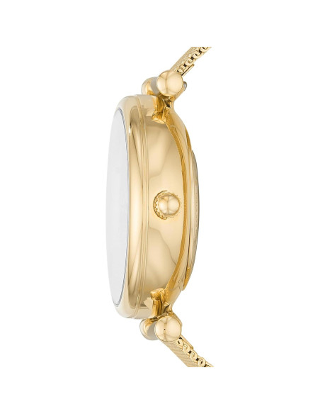 Reloj automático Fossil Carlie 35mm acero inoxidable dorado