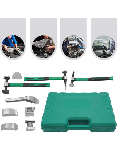 Juego de Herramientas de Reparación de Carrocería KONKENIE 9 Piezas
