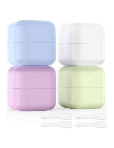 Contenedores de viaje Lhelca 30ml a prueba de fugas - 4 piezas