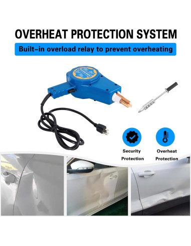 Kit de Soldador de Perno Futchoy 800VA 110V con Accesorios